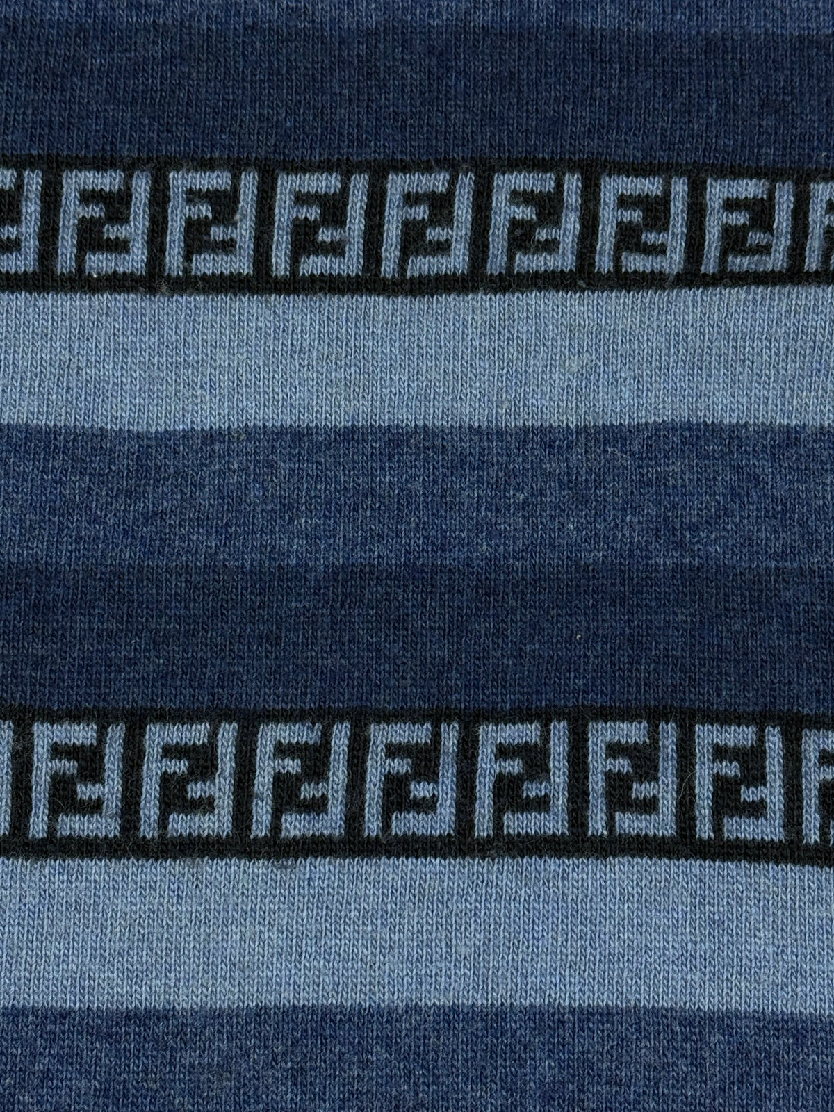 vintage navyblue Fendi scarf