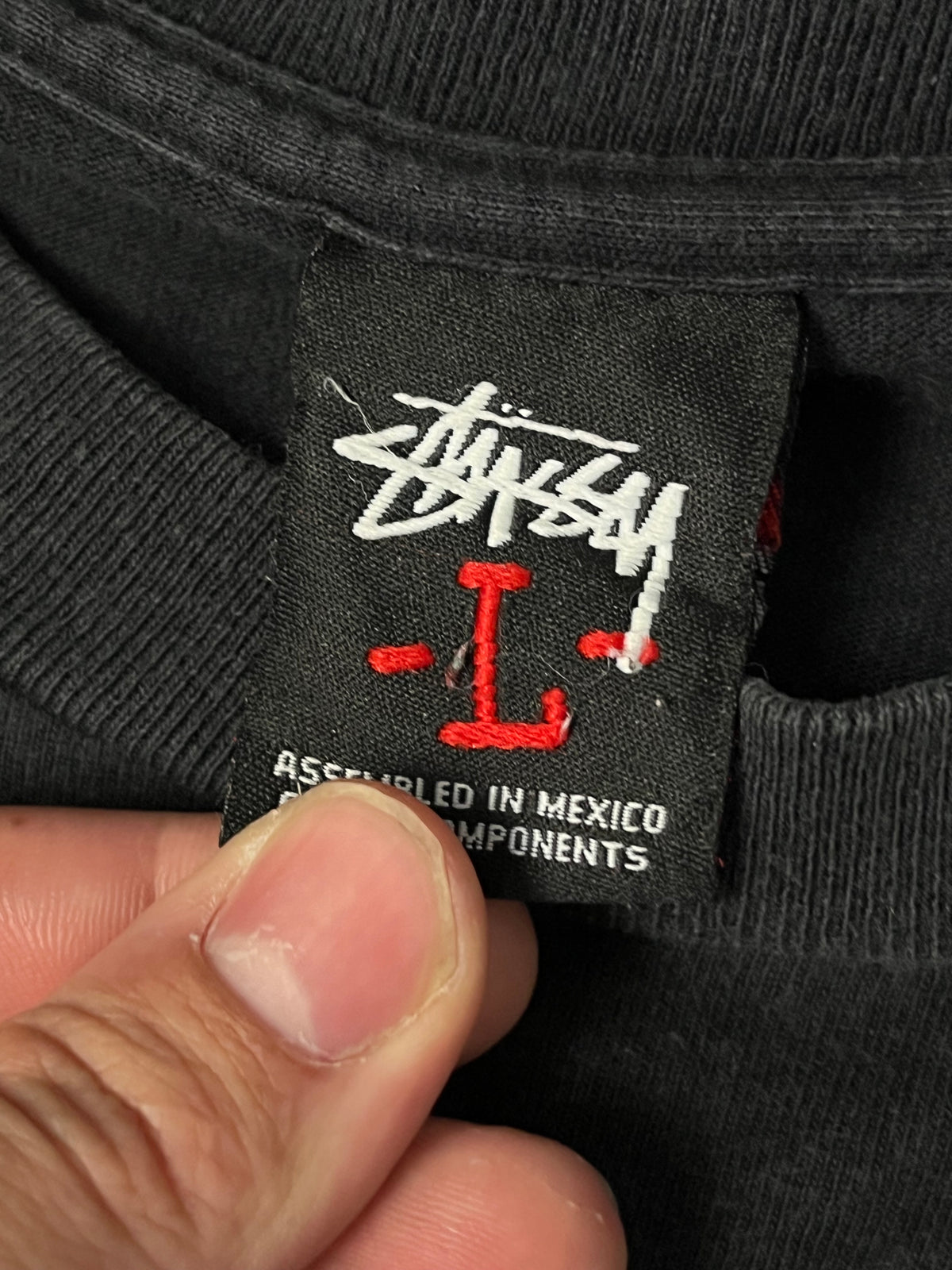 vintage Stüssy t-shirt {L}