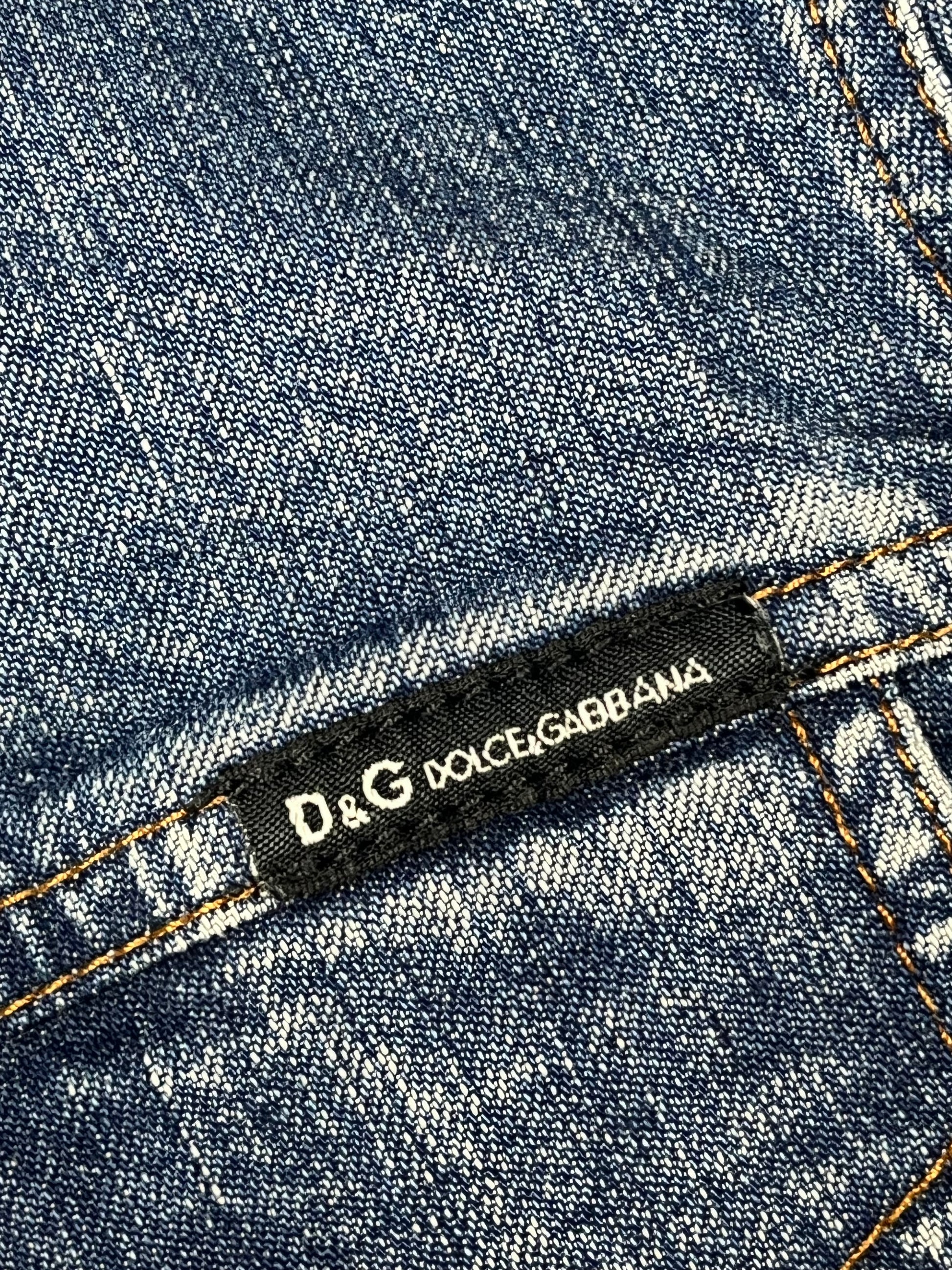 vintage Dolce & Gabbana jeansjacket {M}