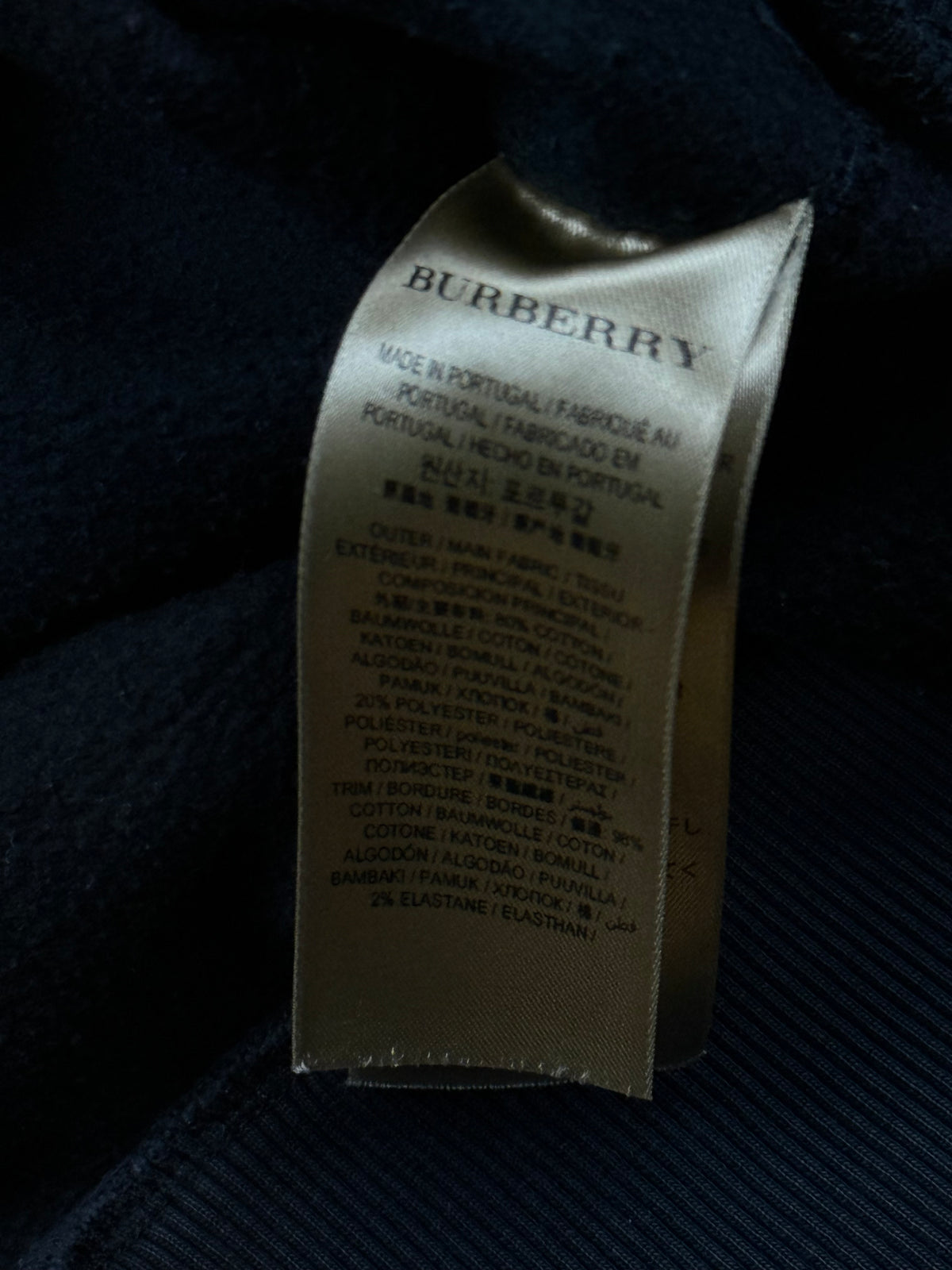 vintage Burberry sweater