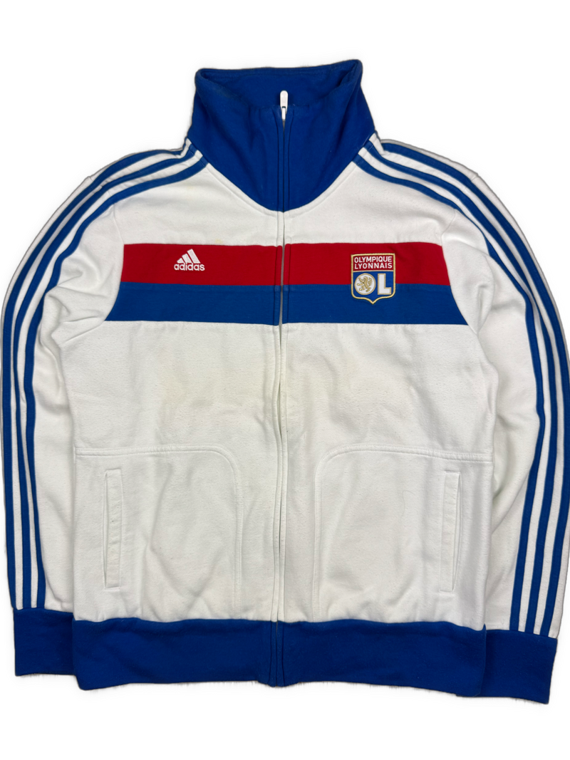 vintage Adidas Olympique Lyon trackjacket {L}