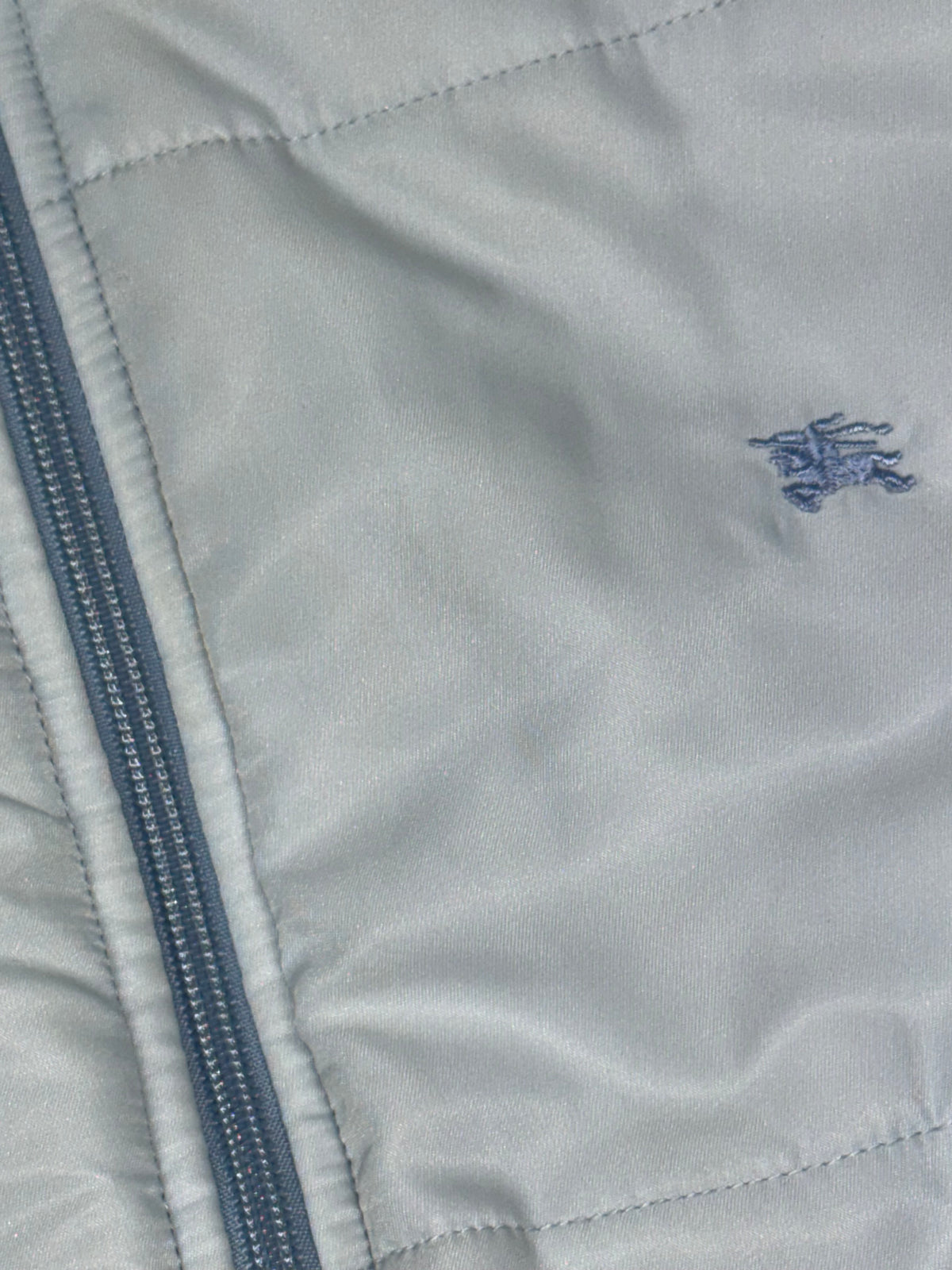vintage babyblue Burberry vest