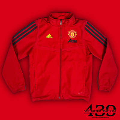 red Adidas Manchester United windbreaker {XXS}