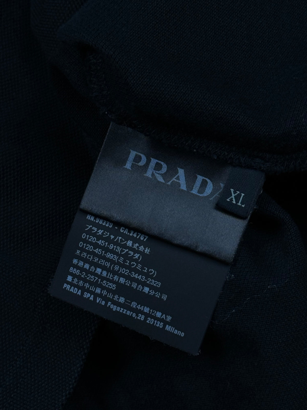 black Prada polo