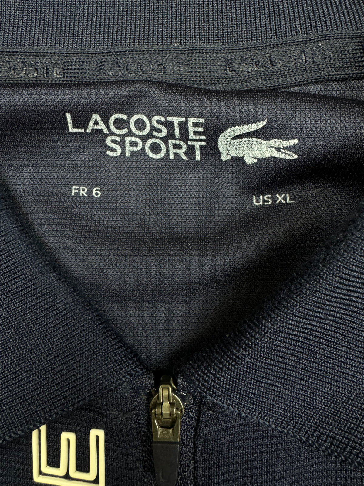 navyblue Lacoste polo {XL}
