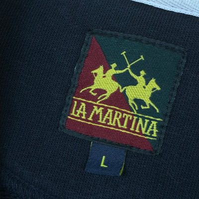 vintage La Martina sweatjacket {L}