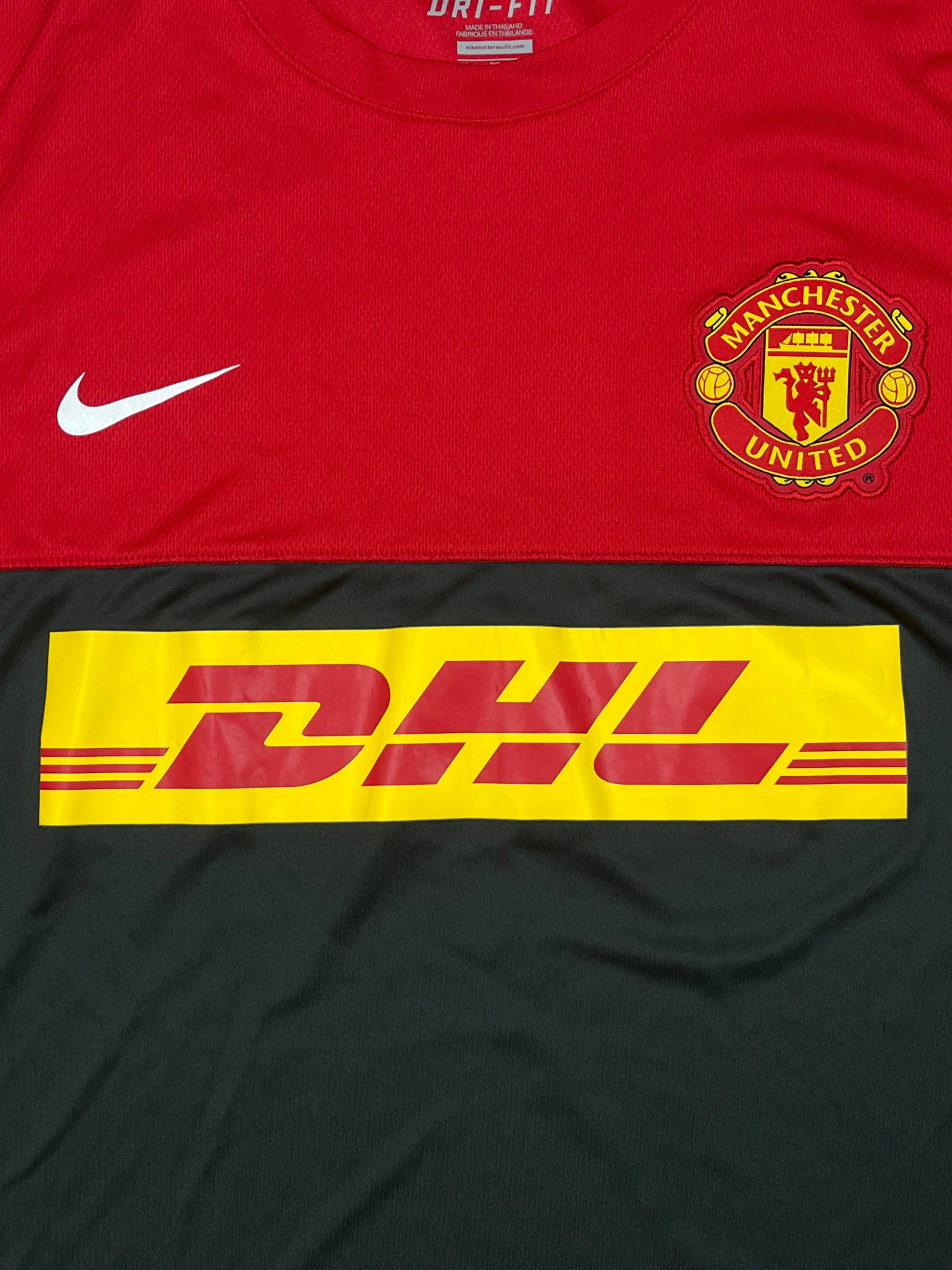 vintage Nike Manchester United trainingsjersey {XL}