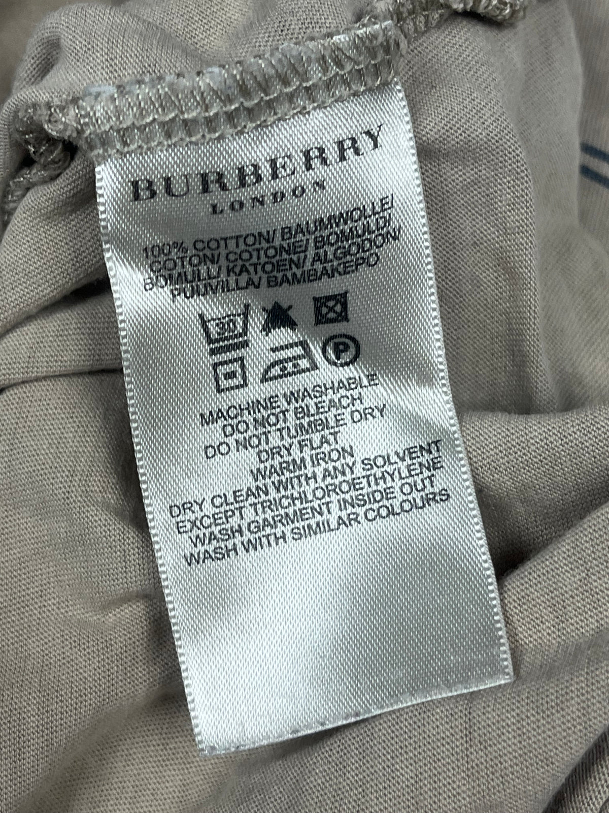 vintage Burberry longsleeve {L}