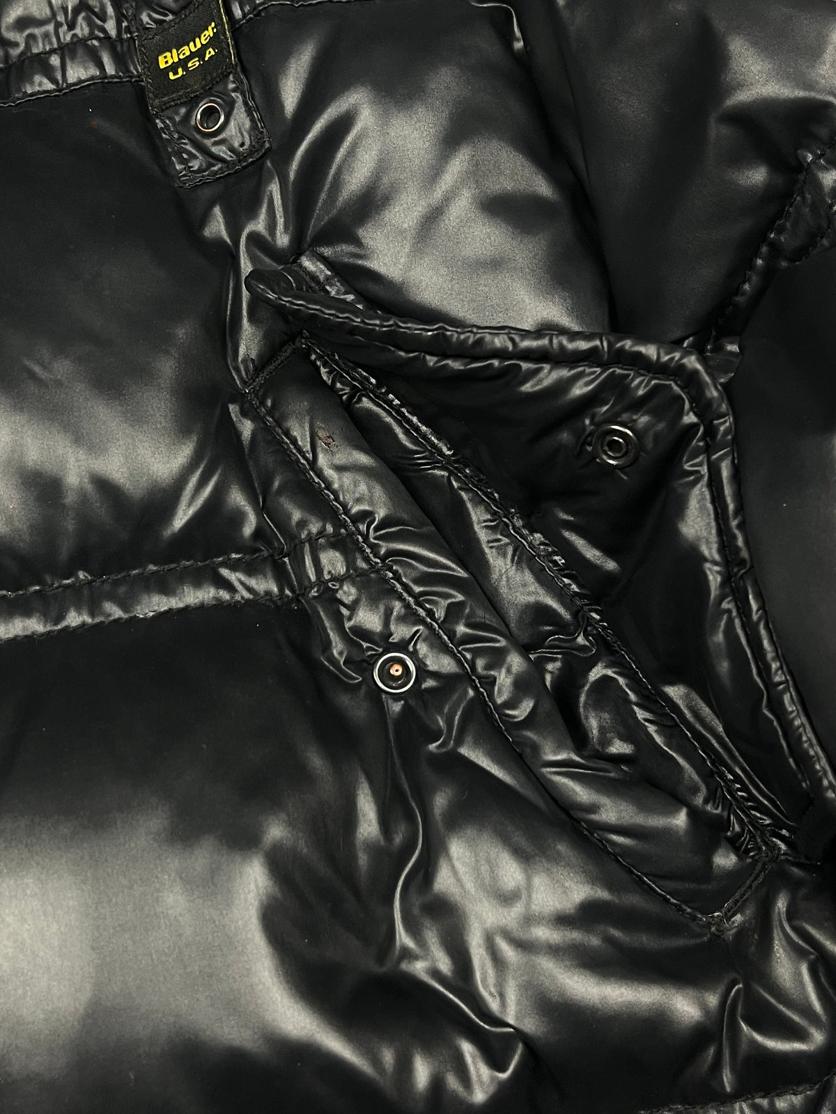 vintage Blauer winterjacket {L}