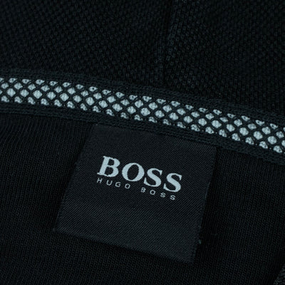 black Hugo Boss sweatjacket {M}