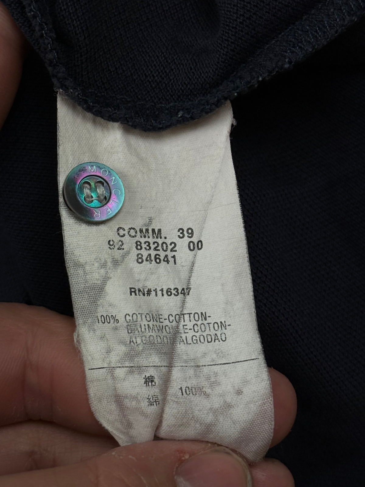 vintage Moncler polo {S}