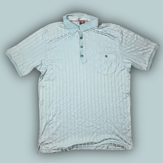 vintage babyblue Carlo Colucci polo {L}