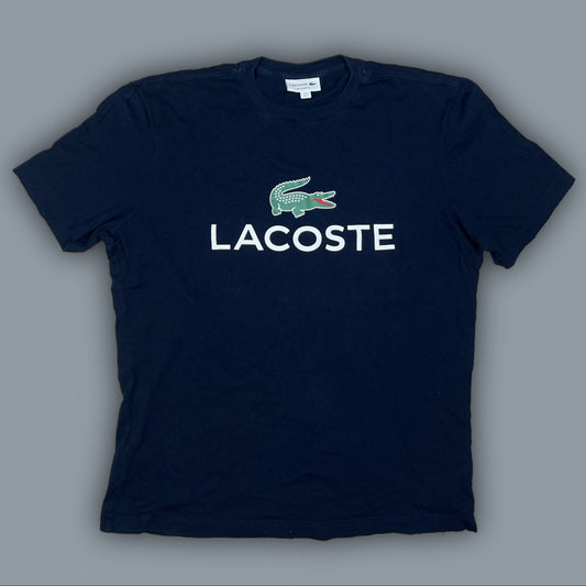 navyblue Lacoste t-shirt {L}