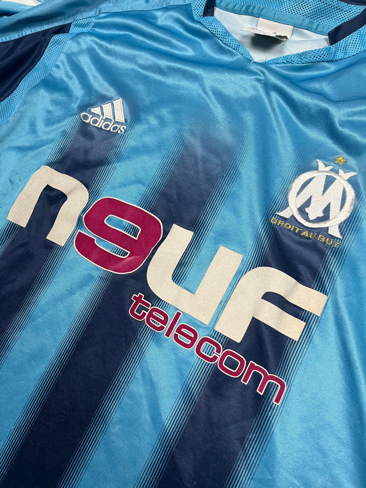 vintage Adidas Olympique Marseille home jersey {XL}