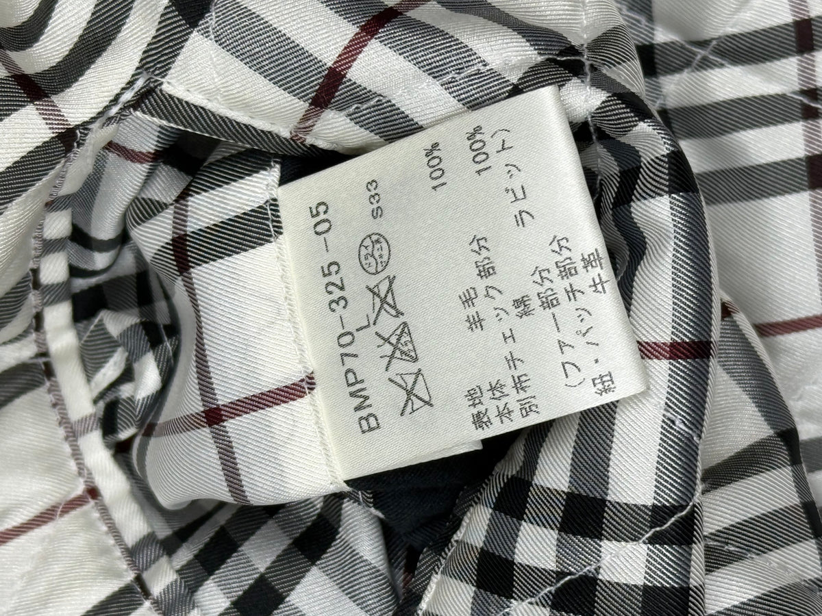 vintage Burberry Black Label sweatjacket {L}