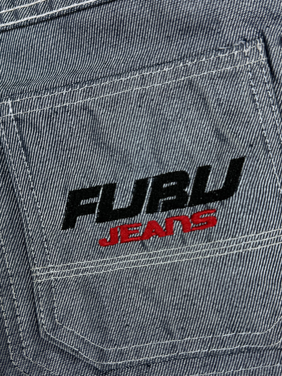 vintage reversible Fubu jeans {S}