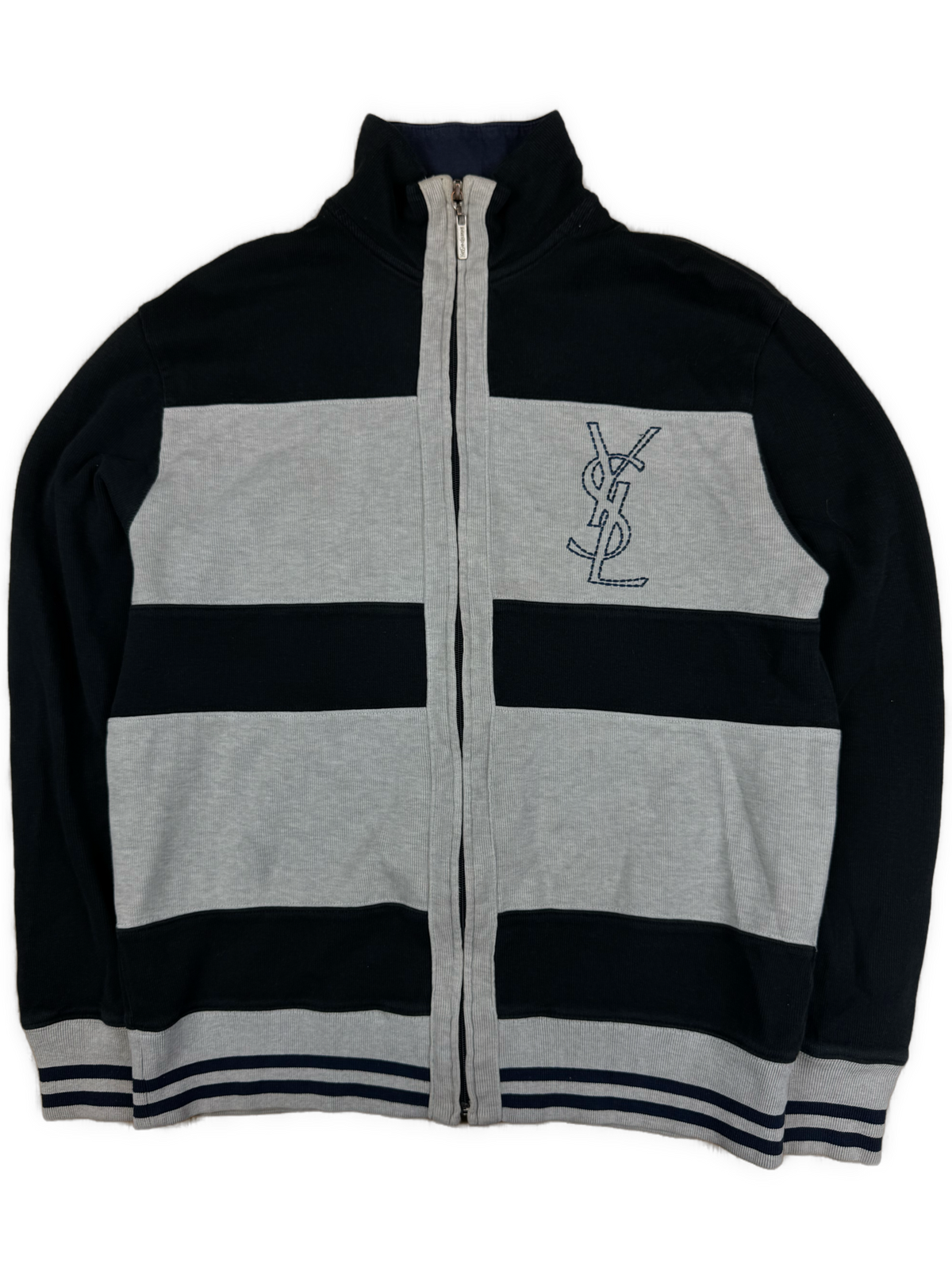 vintage YSL Yves Saint Laurent sweatjacket {M}