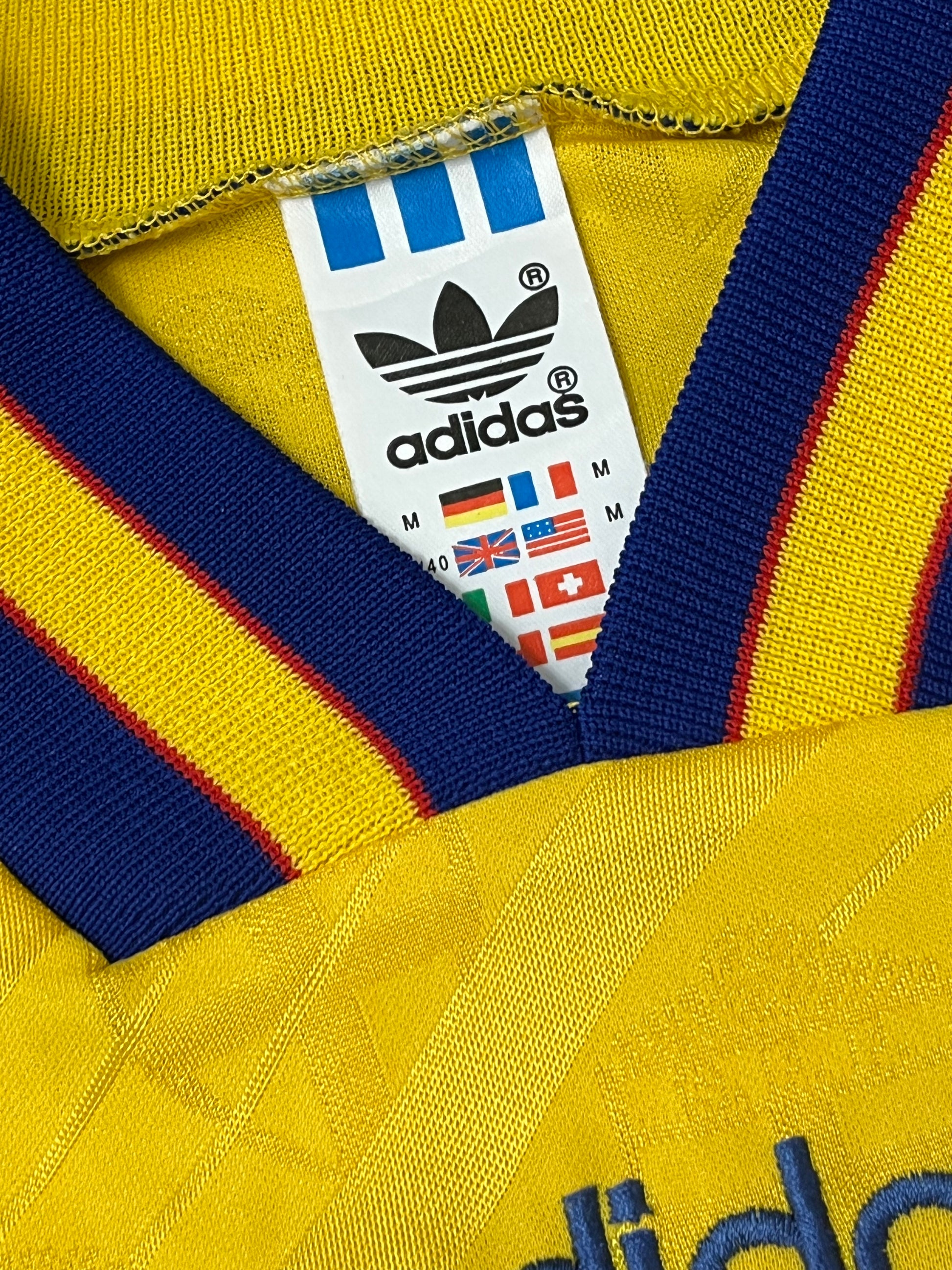 vintage Adidas Sweden 20 1994 home jersey {M}