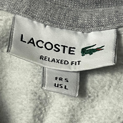 grey Lacoste sweater {L}