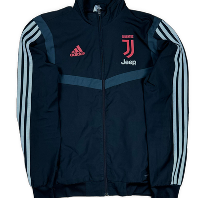 black Adidas Juventus Turin windbreaker {S}