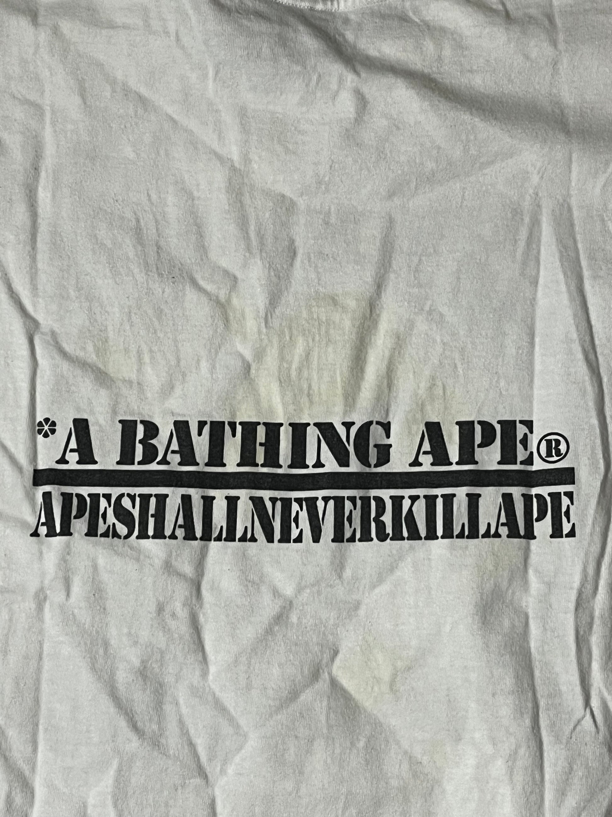 vintage BAPE a bathing ape t-shirt {M}