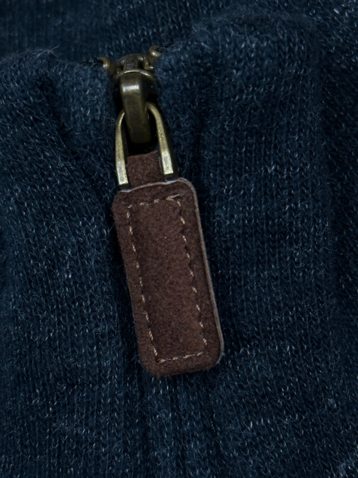grey Polo Ralph Lauren quarterzip {M}