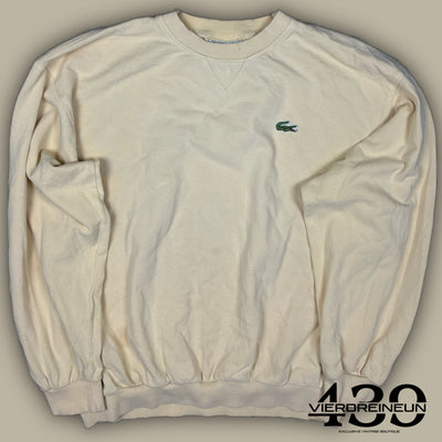 vintage beige Lacoste sweater {L}