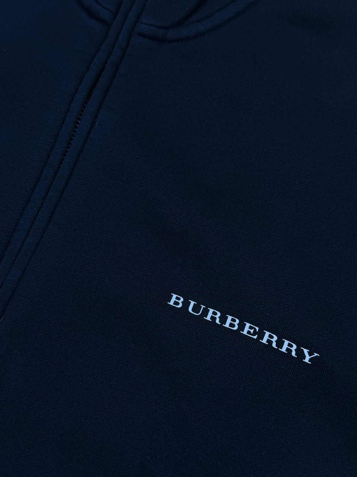 vintage navyblue Burberry sweatjacket