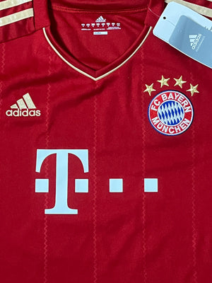 vintage Adidas Fc Bayern Munich 2011-2012 home jersey DSWT {M}