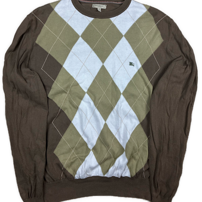 vintage Burberry knittedsweater {XL}