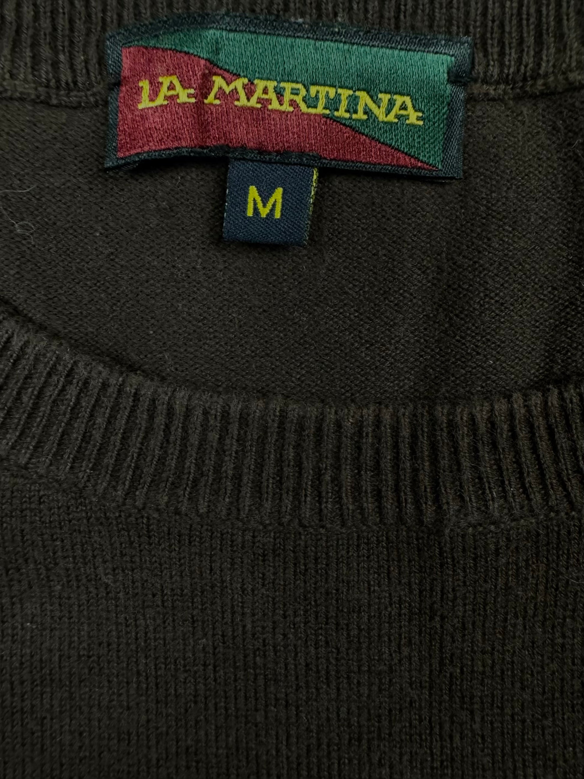 vintage La Martina knittedsweater {S}