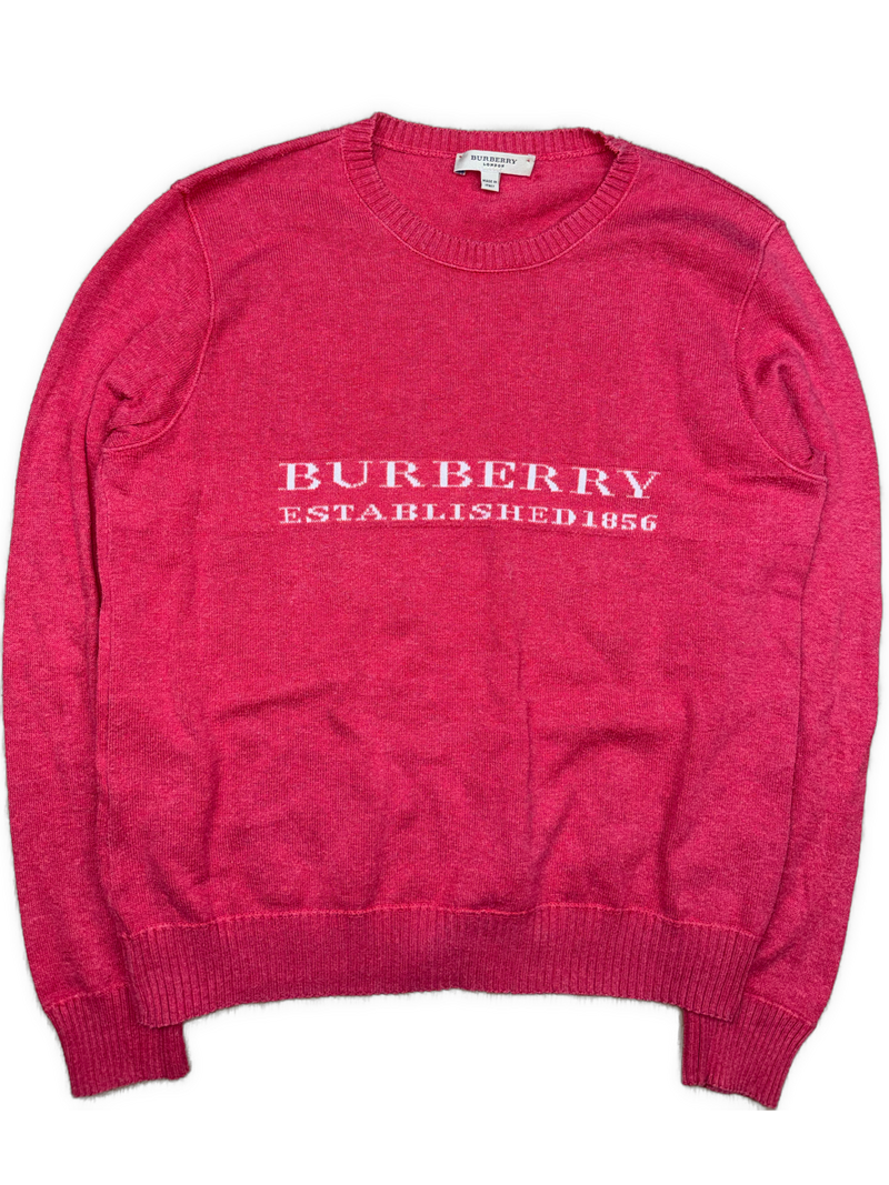 vintage Burberry knittedsweater {XS}