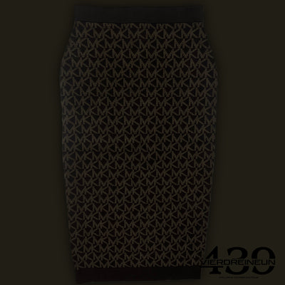 brown MK Micheal Kors skirt {XS}