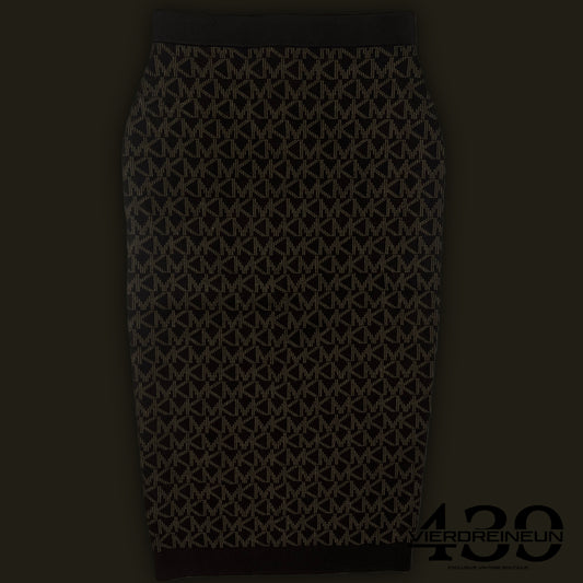 brown MK Micheal Kors skirt {XS}