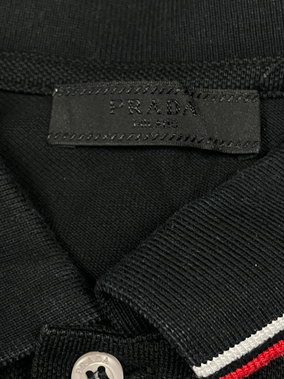 black Prada polo {S}