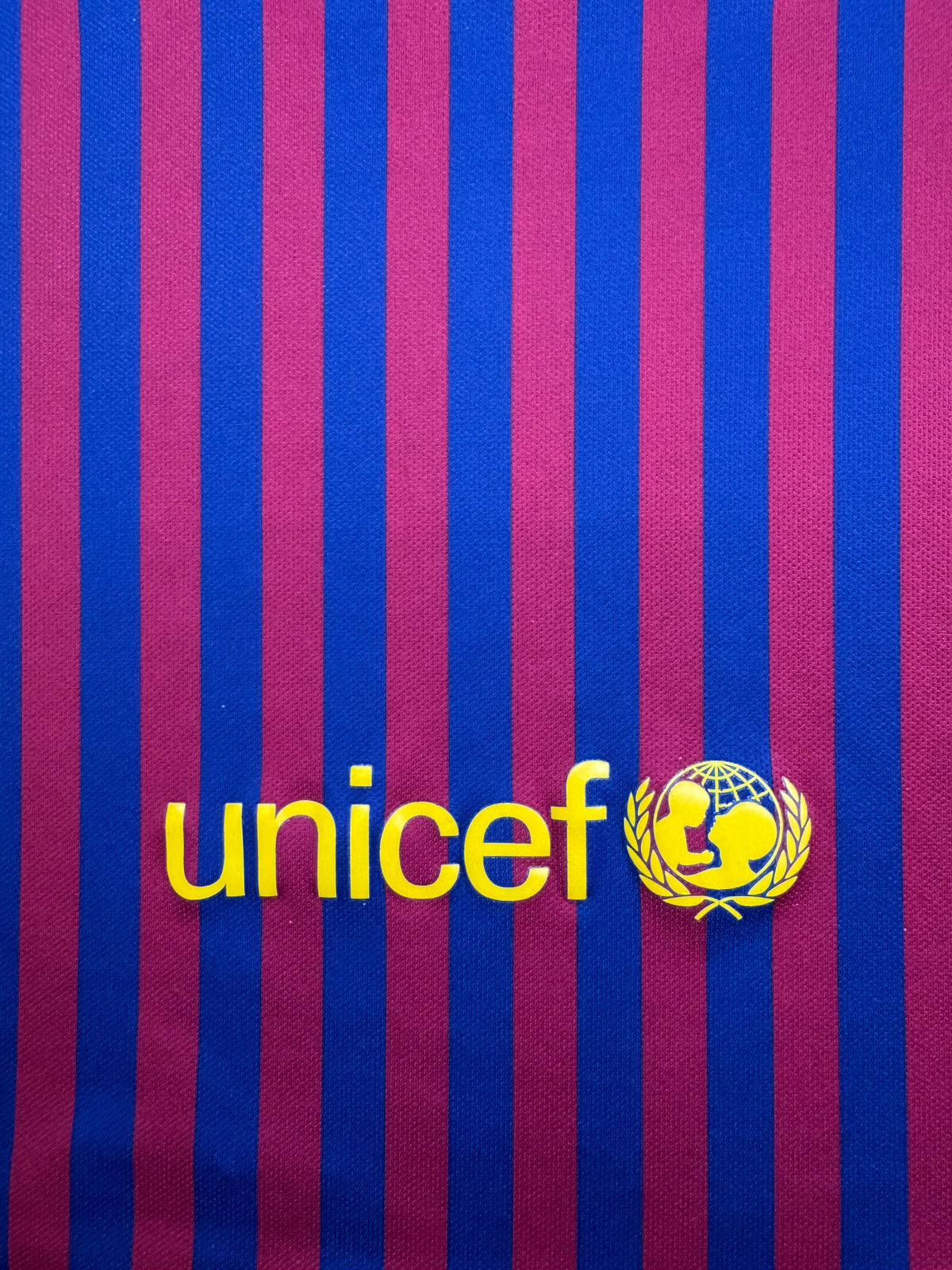 navyblue Nike Fc Barcelona home jersey {XS}