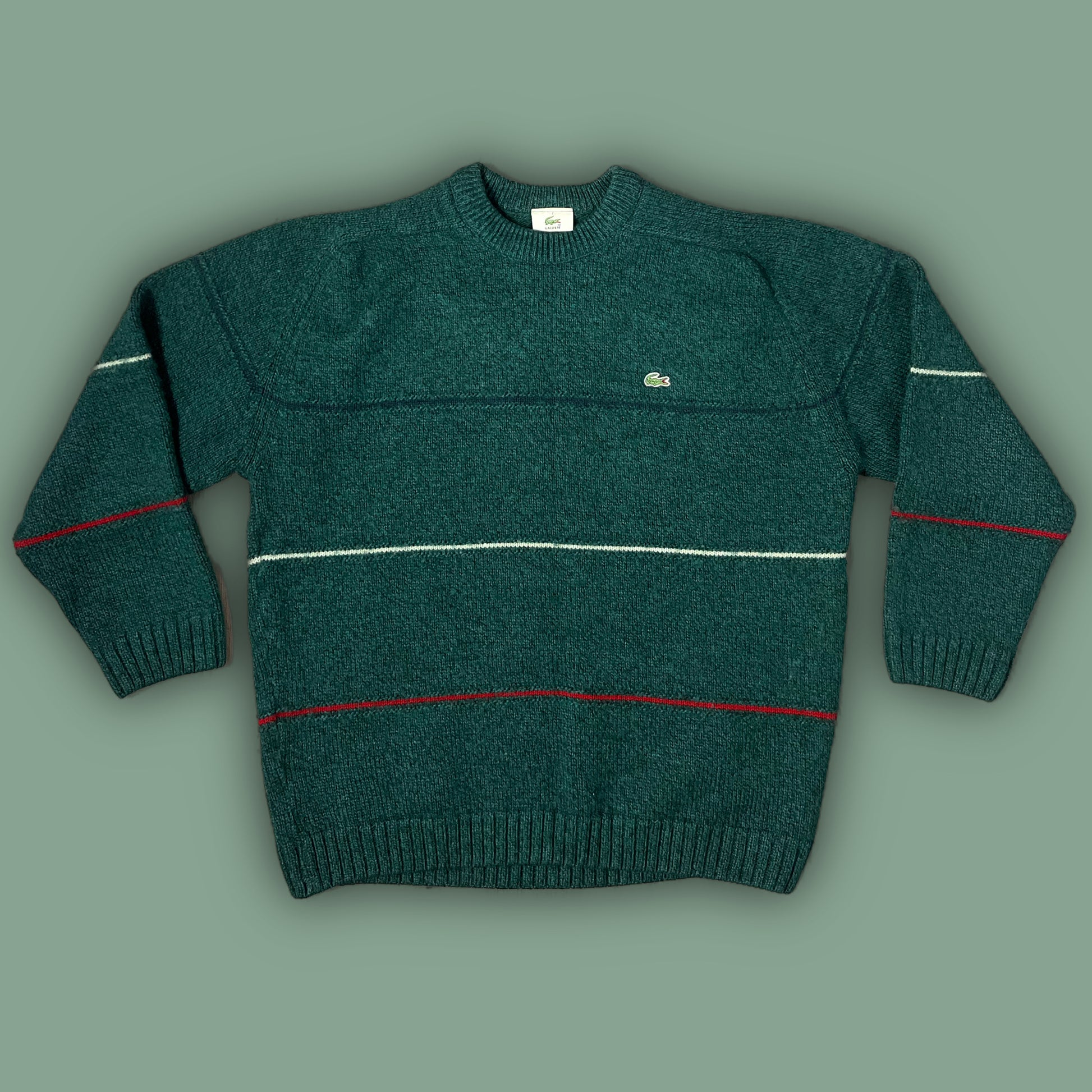 vintage Lacoste knittedsweater {L}