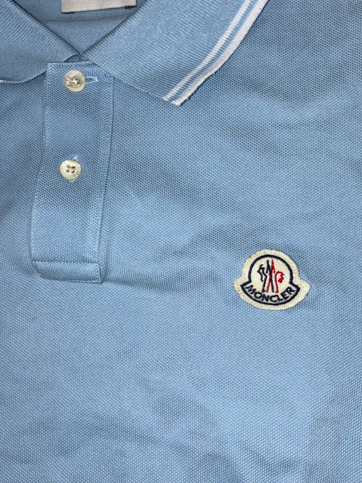 vintage babyblue Moncler polo {M}