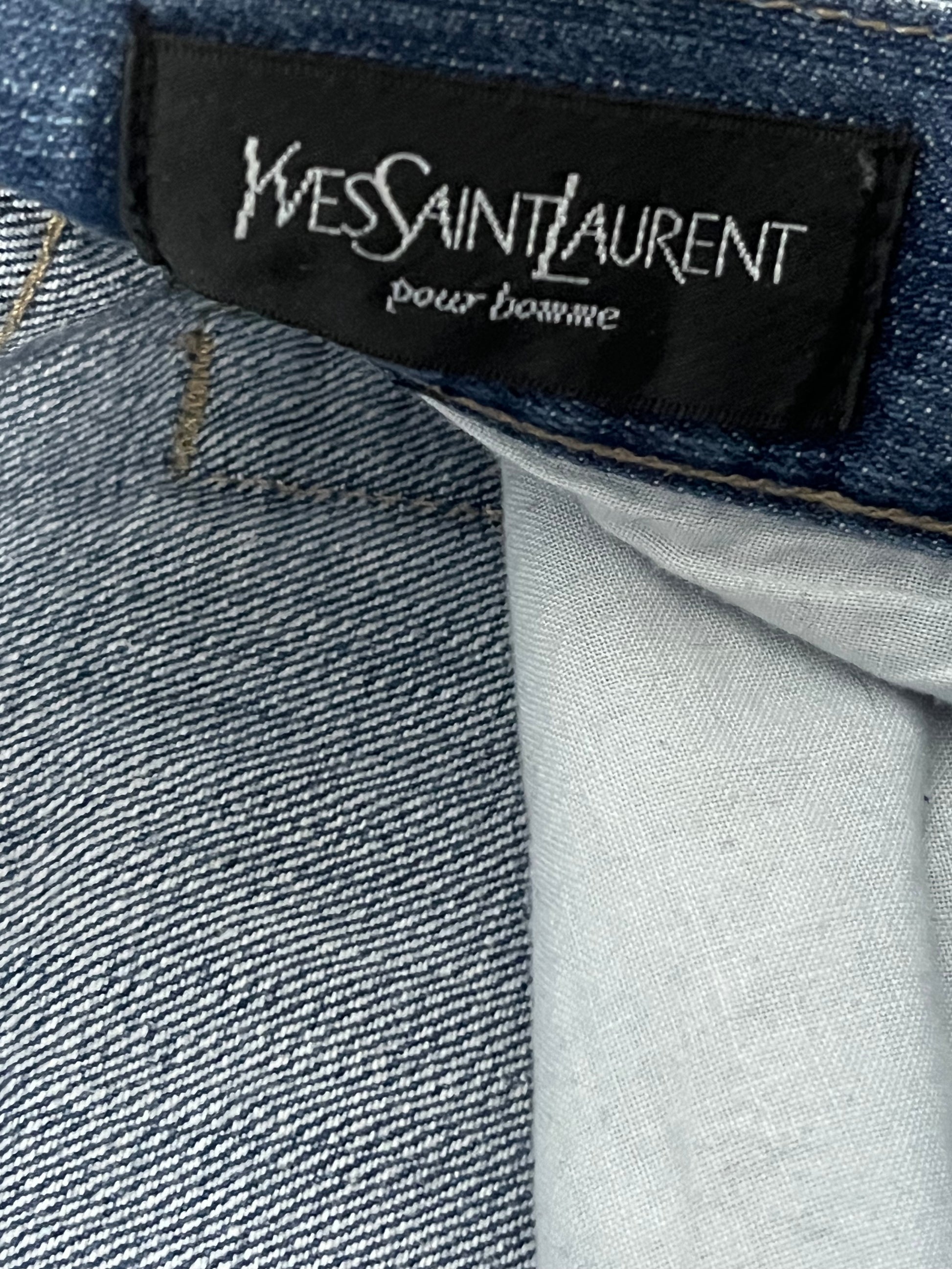 vintage YSL Yves Saint Laurent jeans {XL}