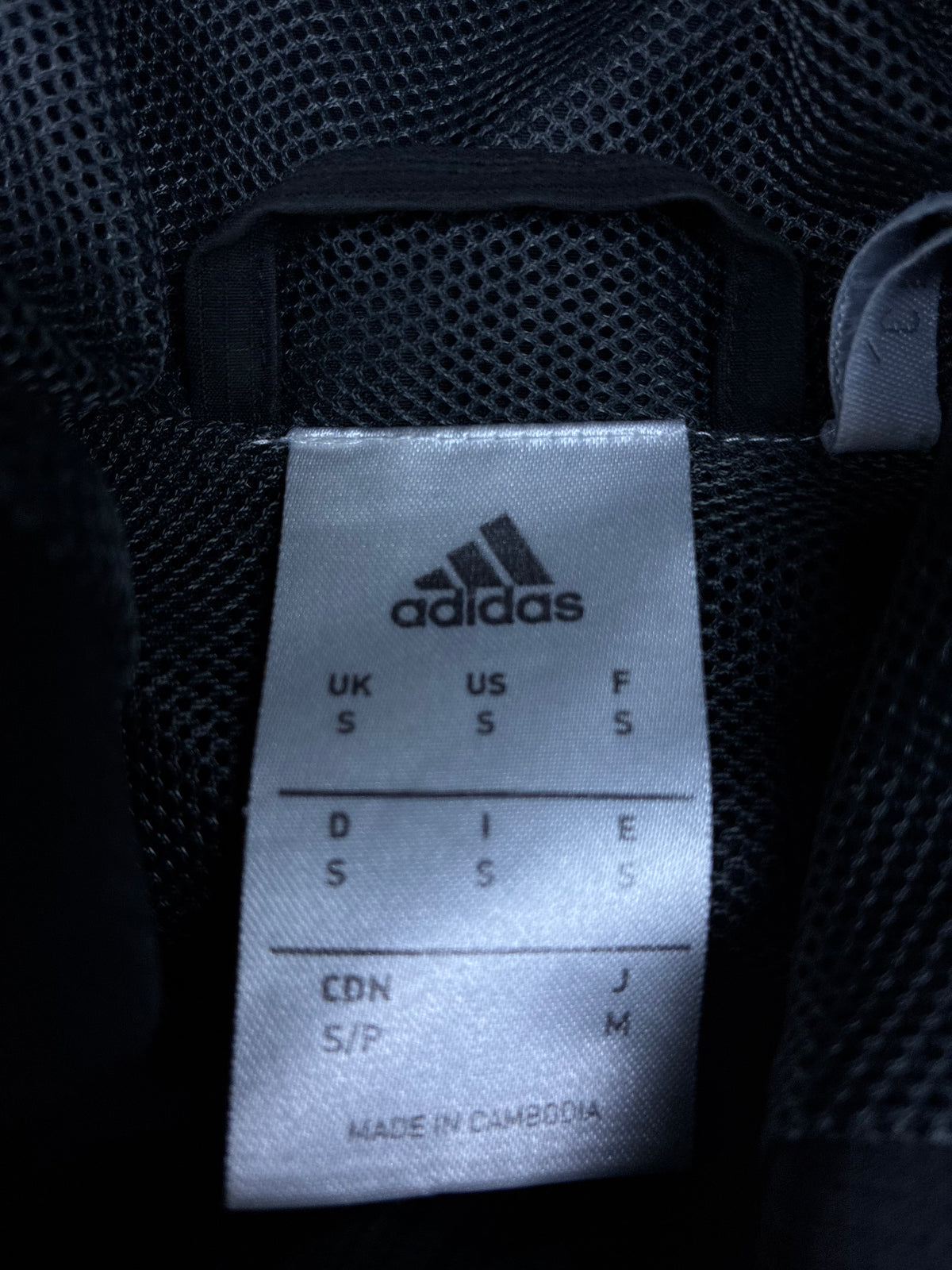vintage Adidas Real Madrid windbreaker {S}