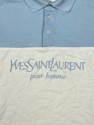 vintage YSL Yves Saint Laurent spellout polo {M}