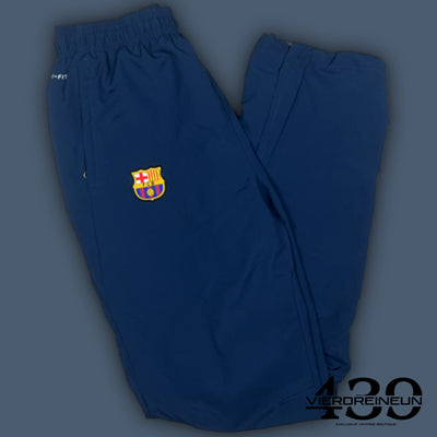 vintage Nike Fc Barcelona trackpants {S}