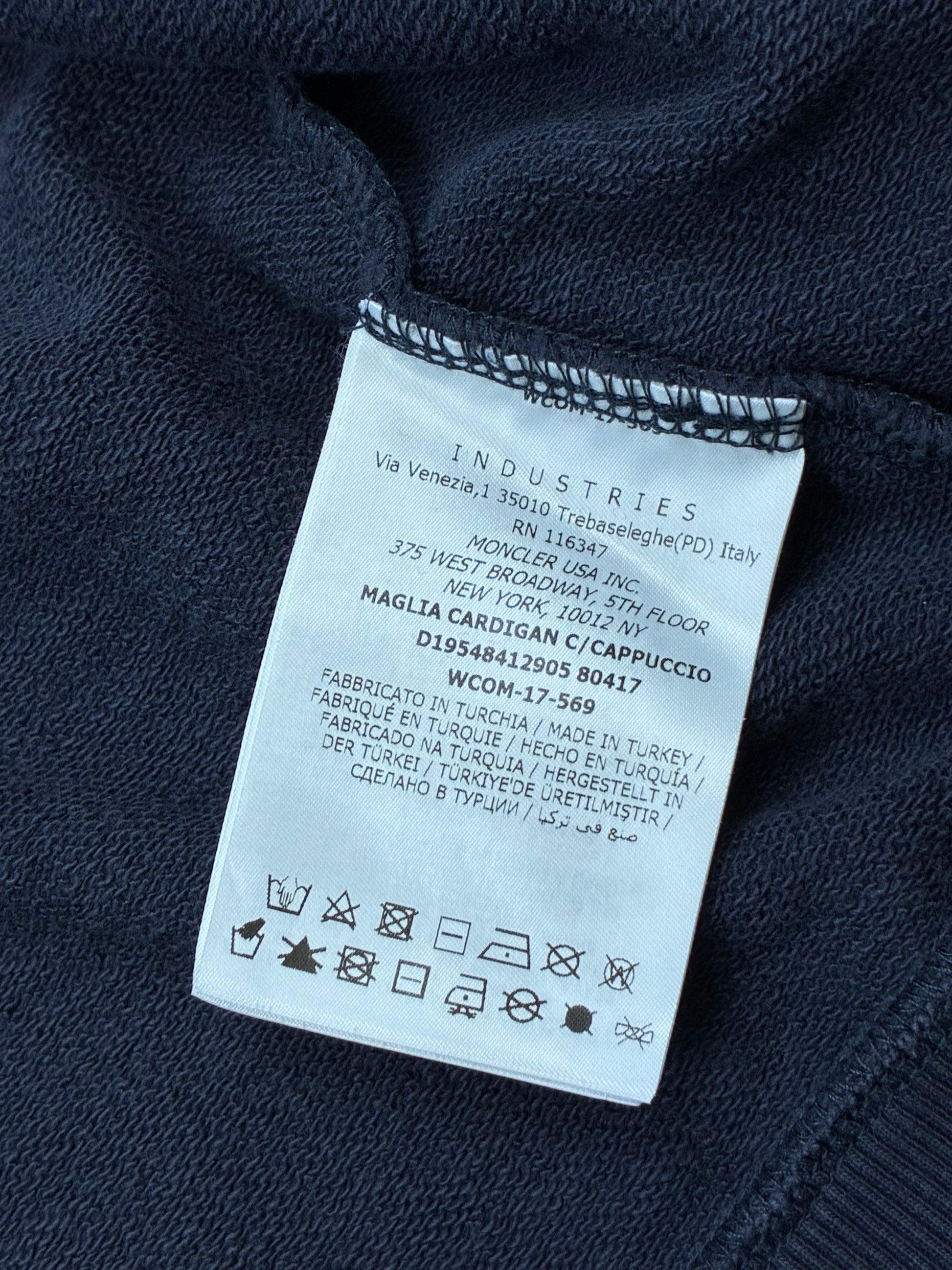 vintage Moncler sweatjacket {XS}