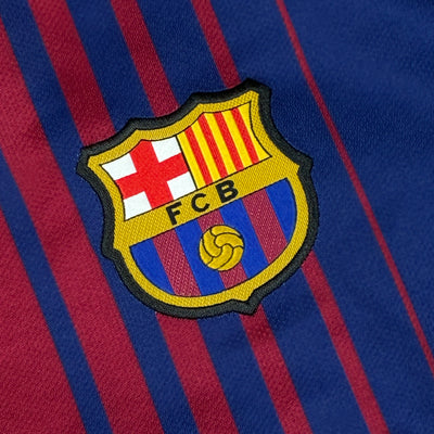 blue Nike Fc Barcelona home jersey {S}