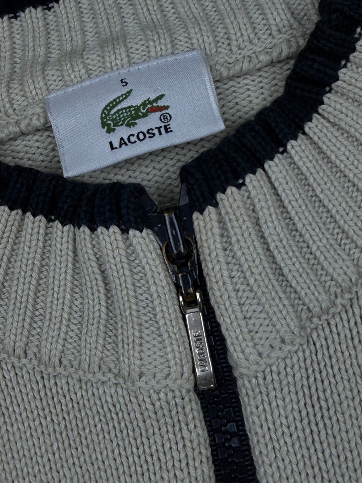 vintage Lacoste sweatjacket {L}