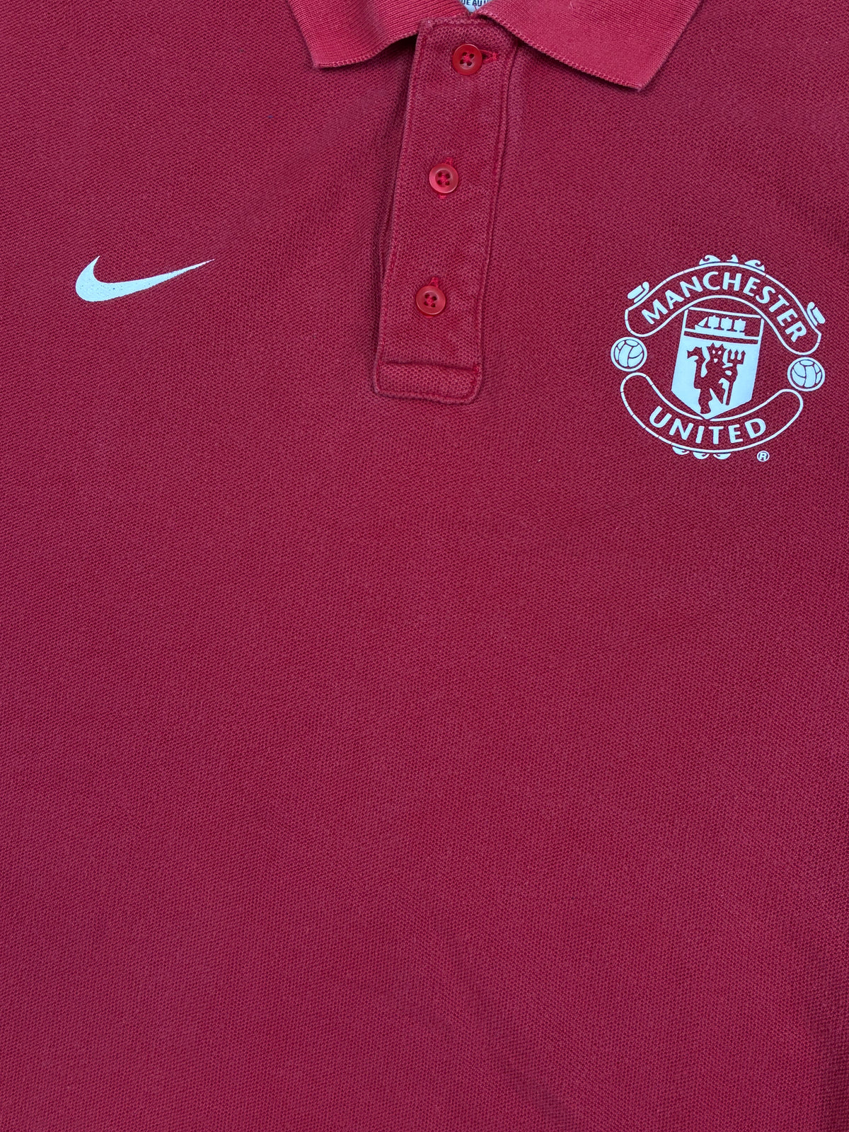 vintage Nike Fc Manchester United polo {L}