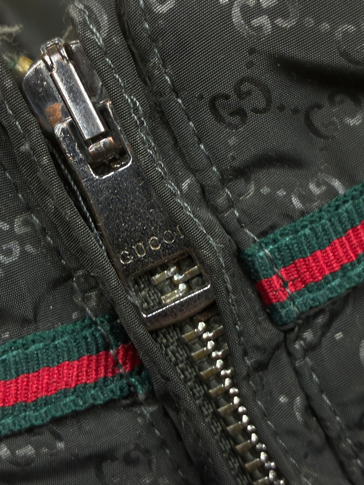 vintage Gucci monogram windbreaker {S}