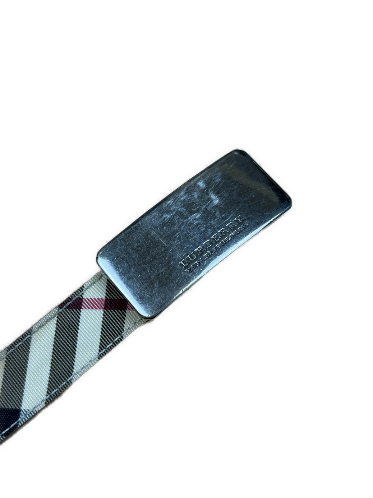 vintage Burberry belt