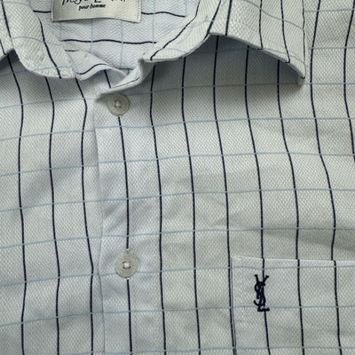 vintage YSL Yves Saint Laurent sleeveless shirt {M}