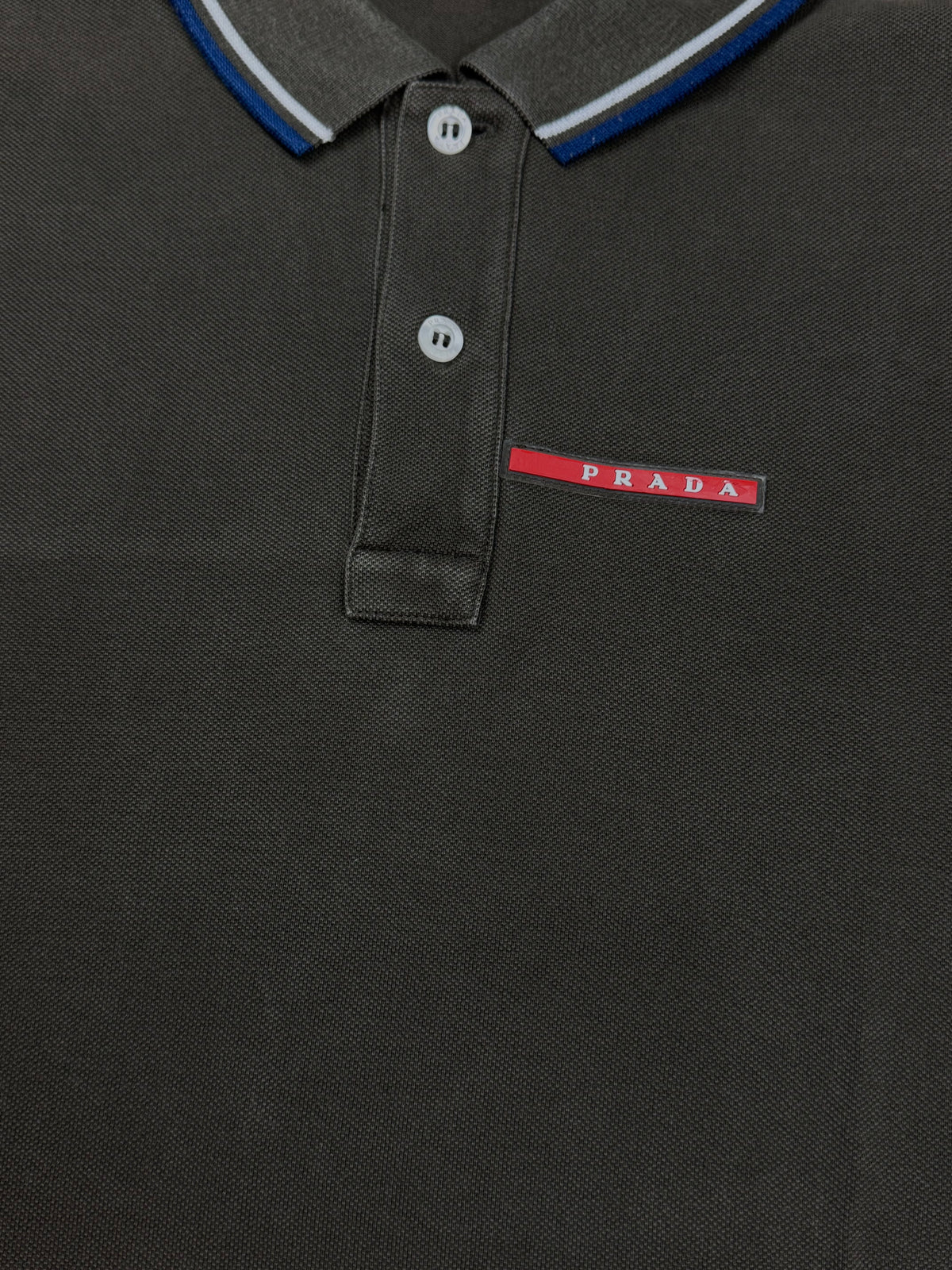 khaki Prada polo {XL}